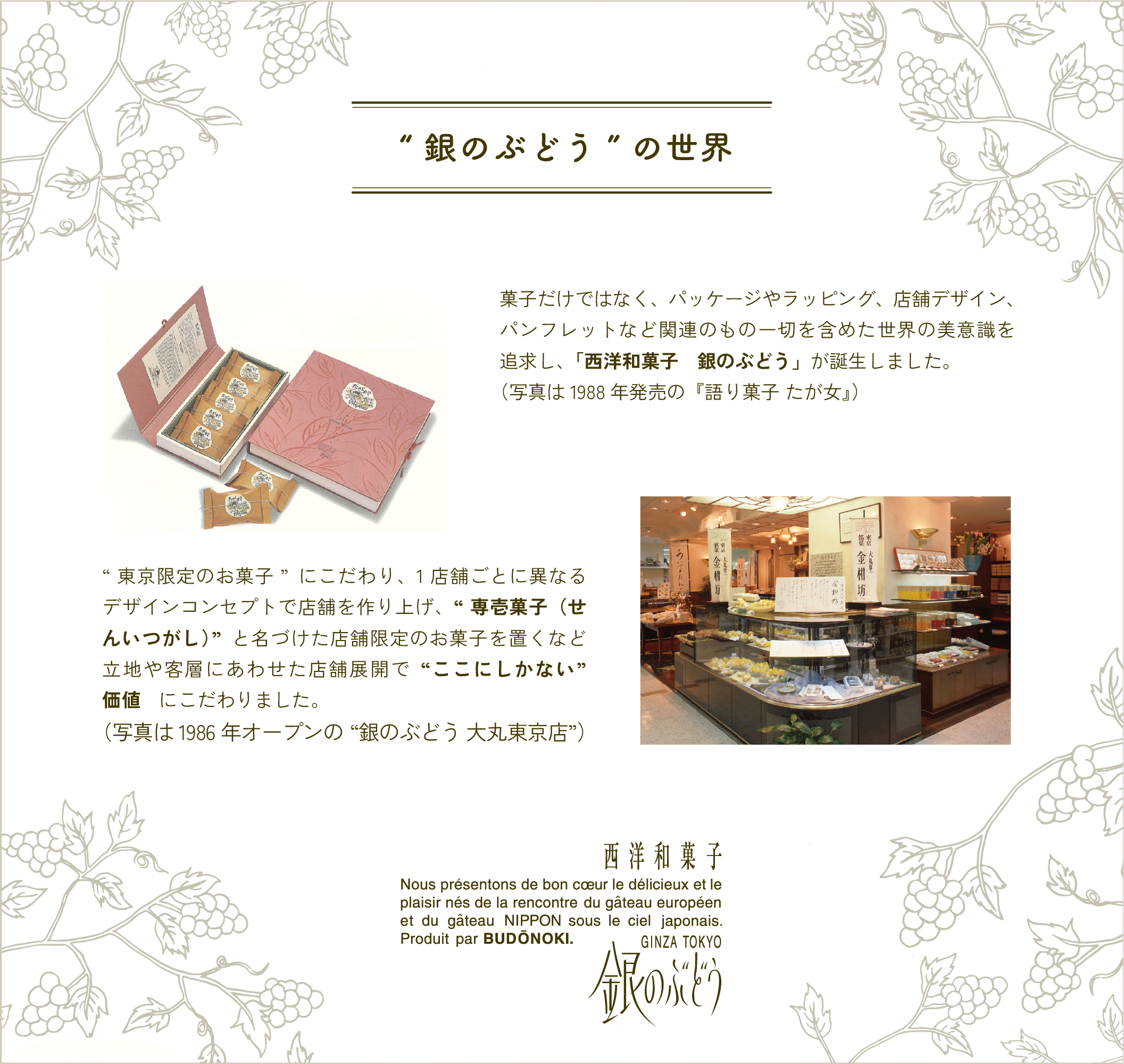 「銀のぶどう」の世界